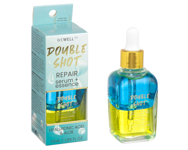 50ML WEWELL HYALURONIC DOUBLE SHOT FACE SERUM ESSENC