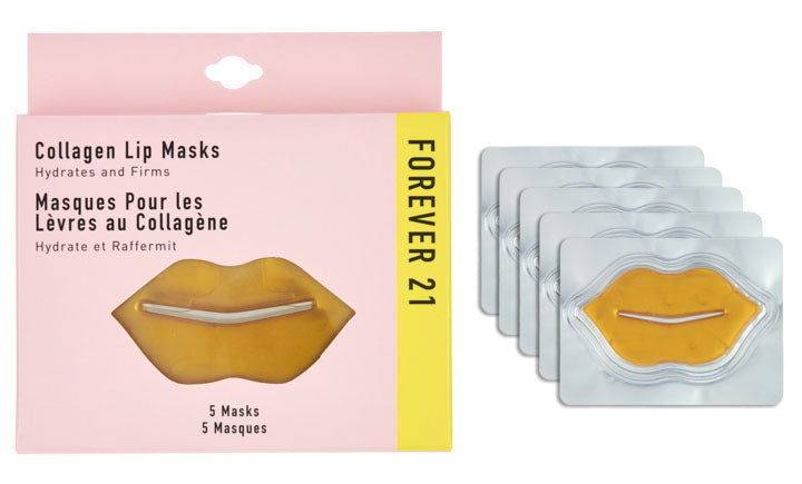 FOREVER 21 Collagen Lip Masks Hydrates and Firms