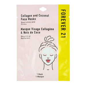 FOREVER 21 Collagen and Coconut Face Mask