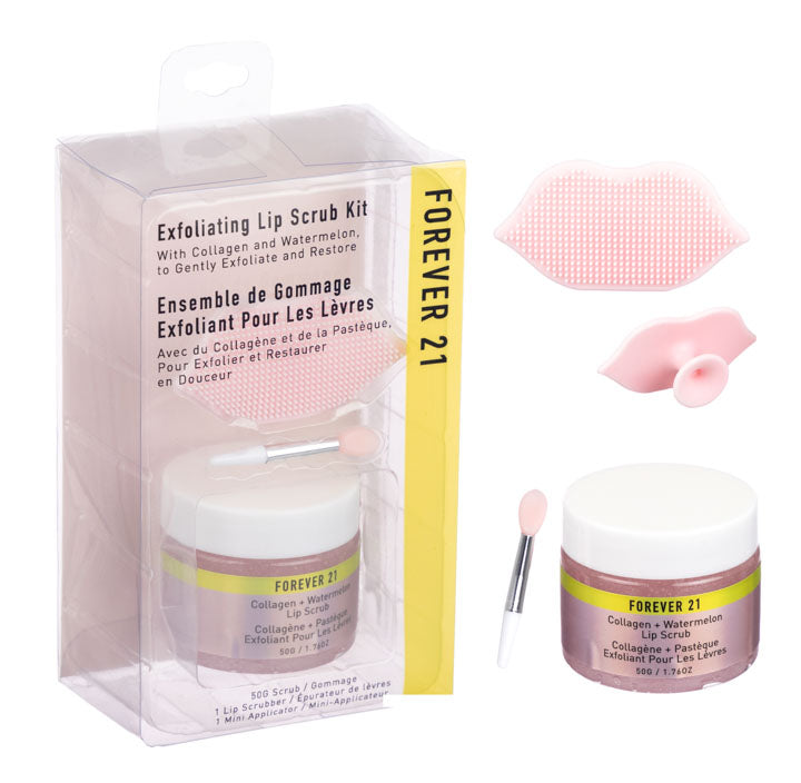 FOREVER 21 Exfoliating Lip Scrub Kit