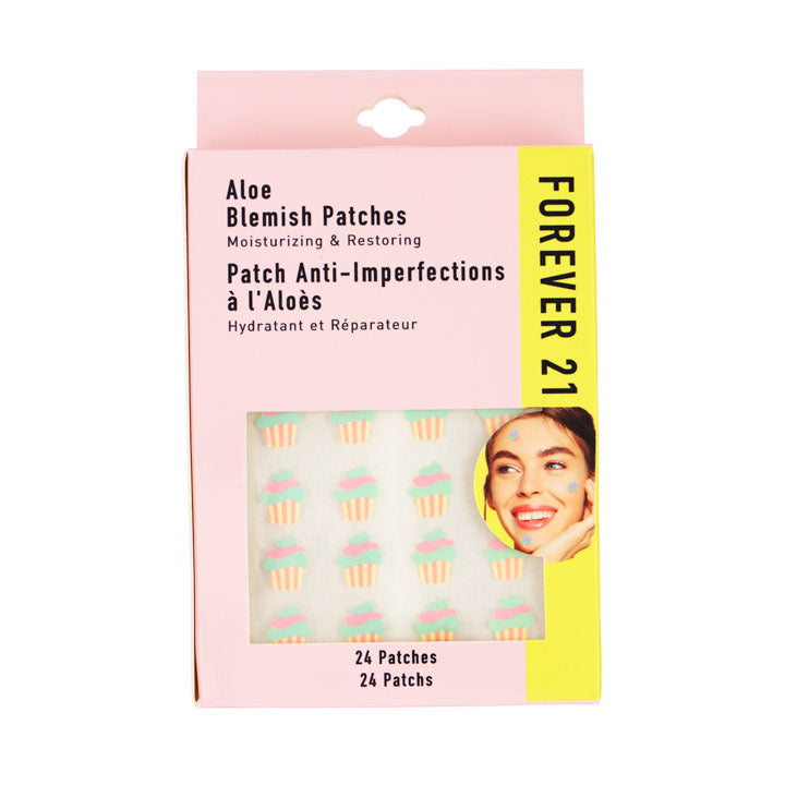 FOREVER 21 Aloe Cupcake Shapes Blemish Patches