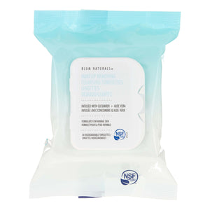 Blûm Naturals® Normal Skin Daily Cleansing & Makeup Remover Towelettes