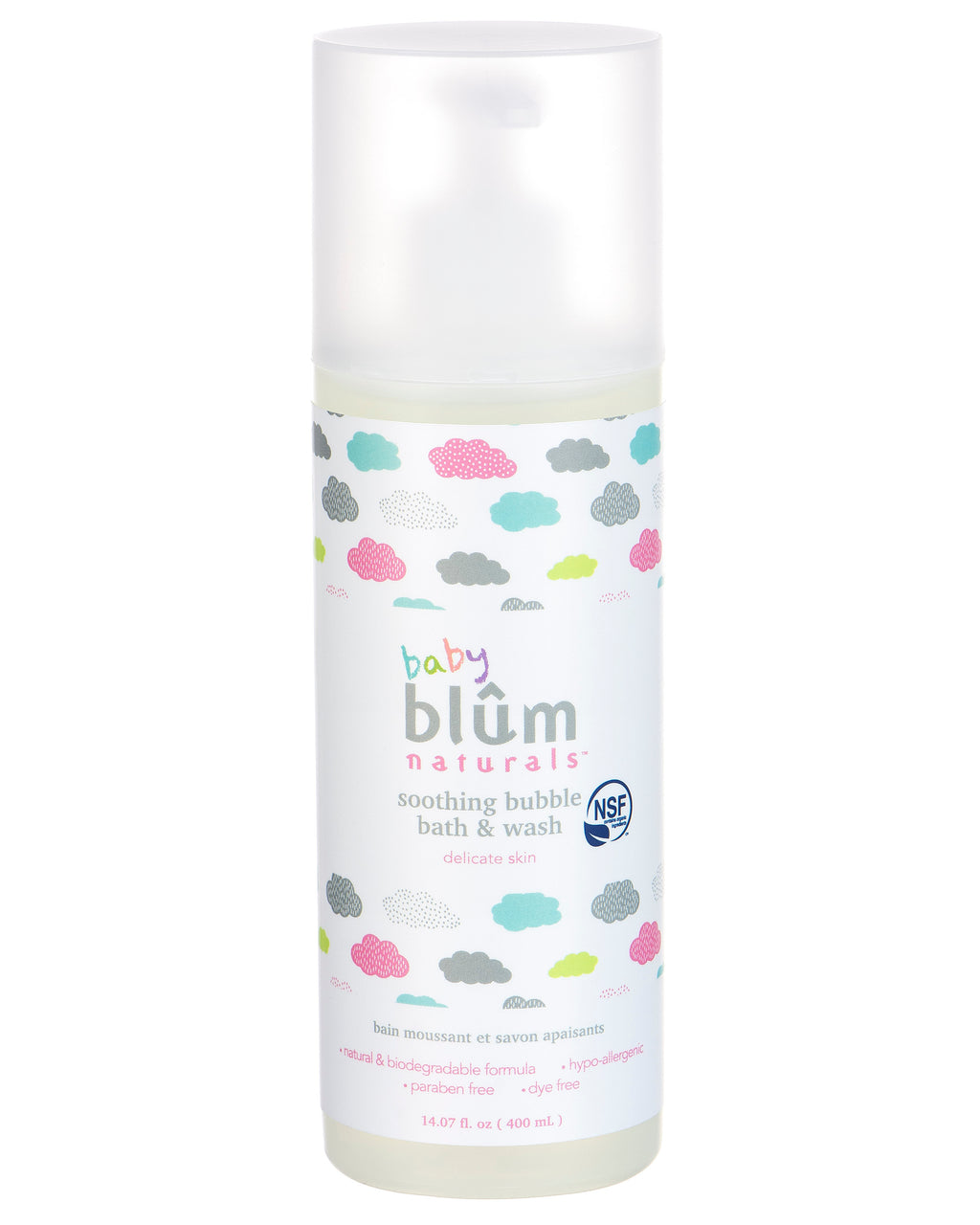Baby Blûm Naturals® Soothing Bubble Bath & Wash