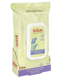 Blûm Naturals® Night Calming Daily Cleansing & Makeup Remover Towelettes