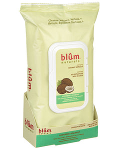 Blûm Naturals® Soothing Daily Cleansing & Makeup Remover Towelettes
