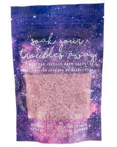 Soak Your Troubles Away Glitter Infused Bath Salts