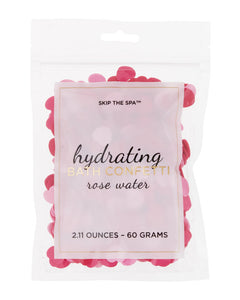 HYDRATING BATH CONFETTI - Rose Water