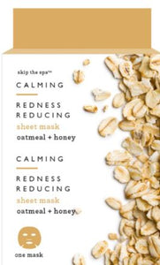 Oatmeal and Honey Calming and Redness Reducing Sheet Masks