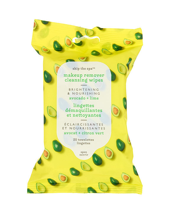 AVOCADO CLEANSING WIPES - 25ct