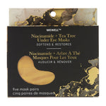GOLD UNDER EYE MASKS - NIACINAMIDE & TEA TREE