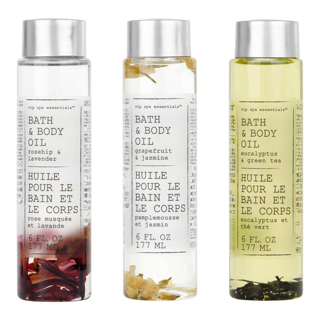 BATH AND BODY OIL - SET OF 3