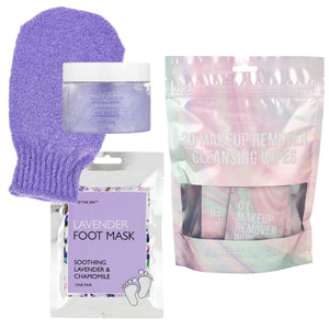 LAVENDER BEAUTY AND HOME SPA KIT - SET OF 4